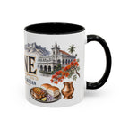 Pune Coffee Mug | India Travel Souvenir | Vintage Illustrated City Gift | 11 oz 15 oz Accent Mug