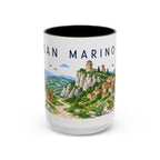 San Marino Coffee Mug | Travel Souvenir Accent Mug | Country Gift Ceramic Cup 11oz 15oz