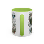 Queen Charlotte Sound Coffee Mug | Travel Destination Souvenir Gift | Accent Color Ceramic 11oz 15oz
