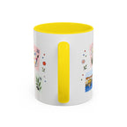 Florence Coffee Mug | Postage Stamp Collage Mug | Travel Souvenir Accent Cup 11oz 15oz