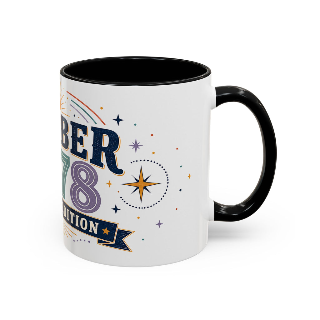 Custom Birthday Mug | Celestial Retro Design, Limited Edition (11oz or 15oz)