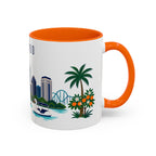 Orlando Coffee Mug | United States Travel Souvenir | Porcelain Decal City Gift | 11oz 15oz Accent Mug