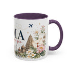 India Home Country Mug | Moving Away Gift | Long Distance Friendship | 11 oz 15 oz Accent Mug