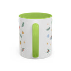 Angkor Christmas Mug | Watercolor Travel Souvenir | Holiday Gift | Accent Ceramic Coffee Cup 11oz 15oz