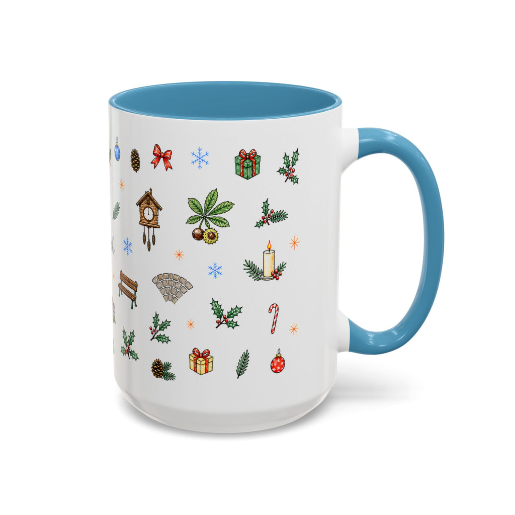 Munich Christmas Mug | Watercolor City Souvenir, Travel Gift (11oz/15oz)