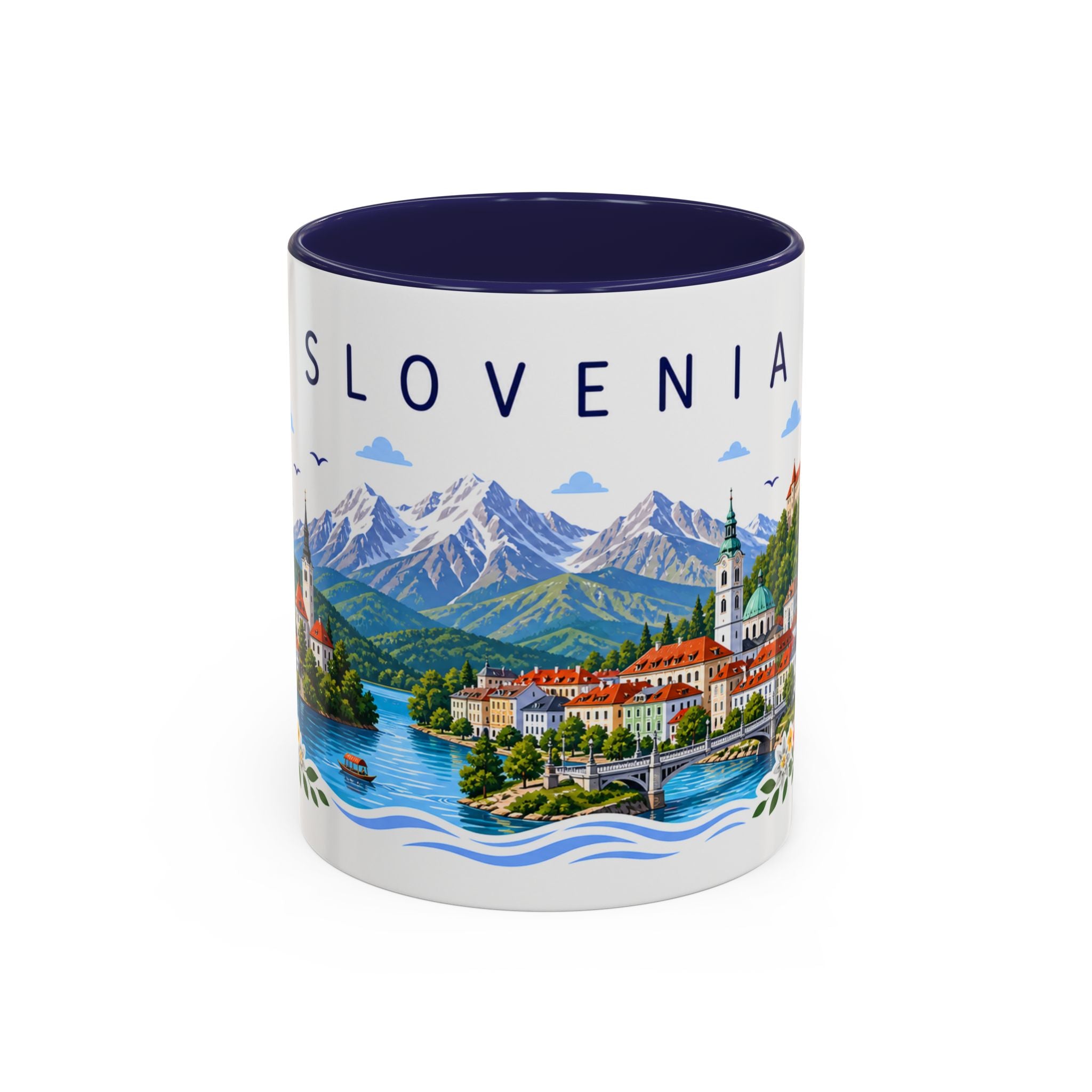 Slovenia Coffee Mug | Travel Souvenir Accent Mug | Place Gift Ceramic Cup 11oz 15oz