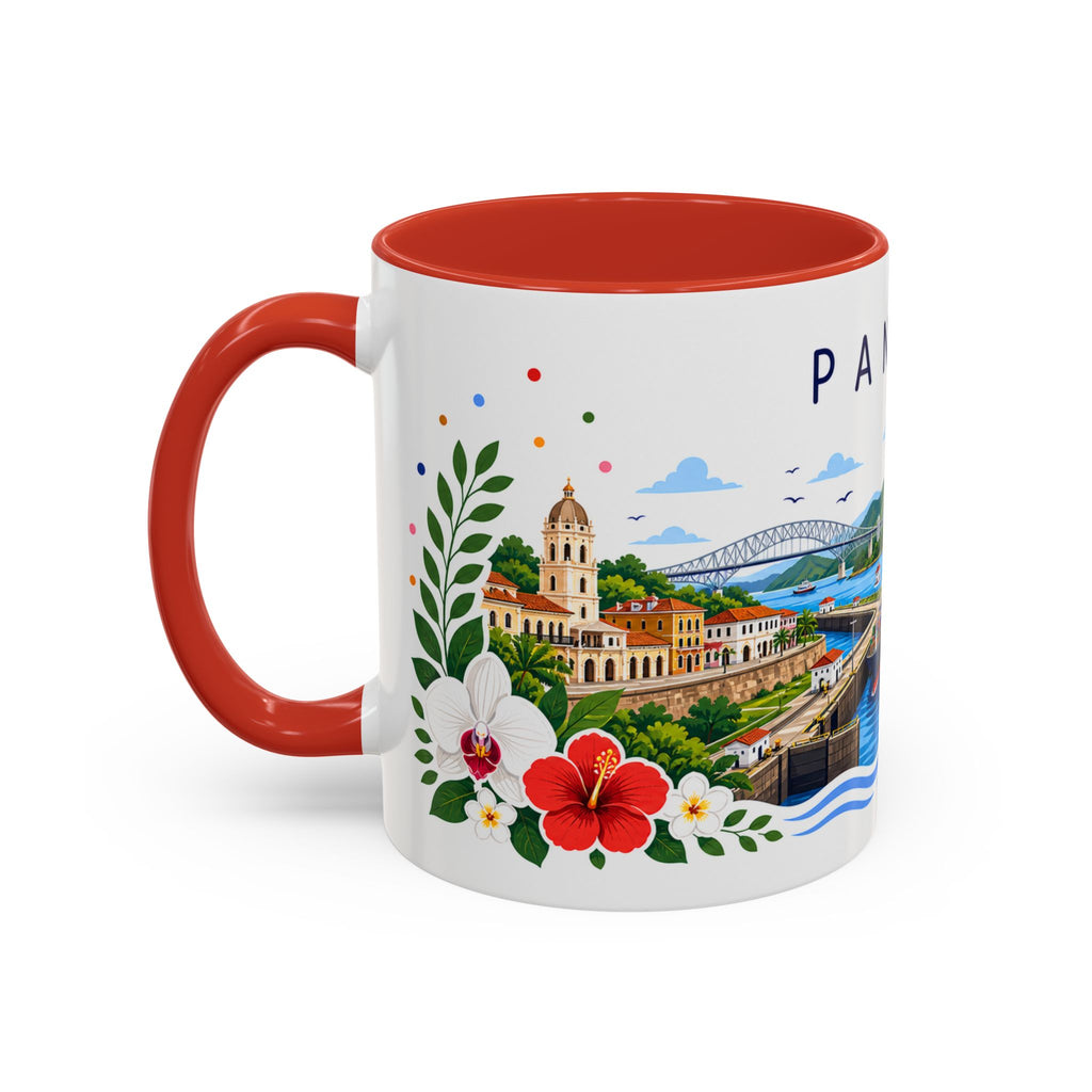 Panama Coffee Mug | Travel Souvenir Accent Mug | Place Gift Ceramic Cup 11oz 15oz