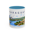 Paraguay Coffee Mug | Travel Souvenir Accent Mug | Place Gift Ceramic Cup 11oz 15oz