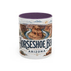 Horseshoe Bend Mug, Arizona Travel Souvenir, Bucket List Gift, Accent Ceramic Coffee Mug 11oz 15oz