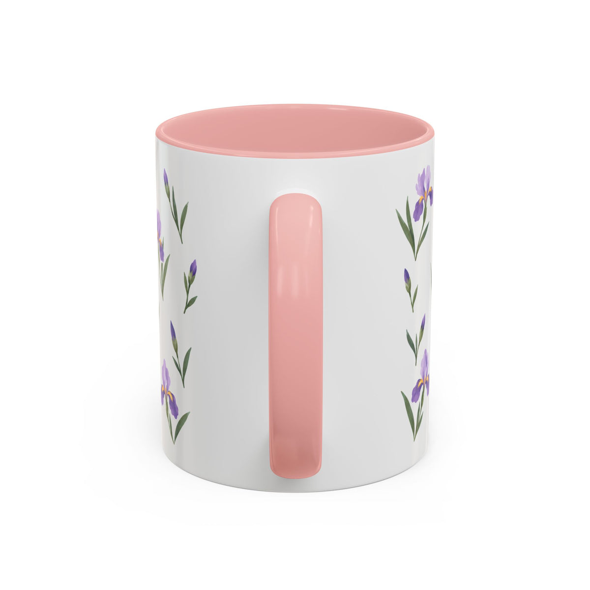 Tennessee Iris Mug, State Flower Floral Coffee Cup, 11oz Botanical Gift