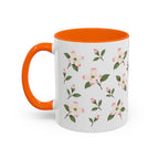 Virginia American Dogwood Mug, State Flower Floral Coffee Cup, 11oz Botanical Gift