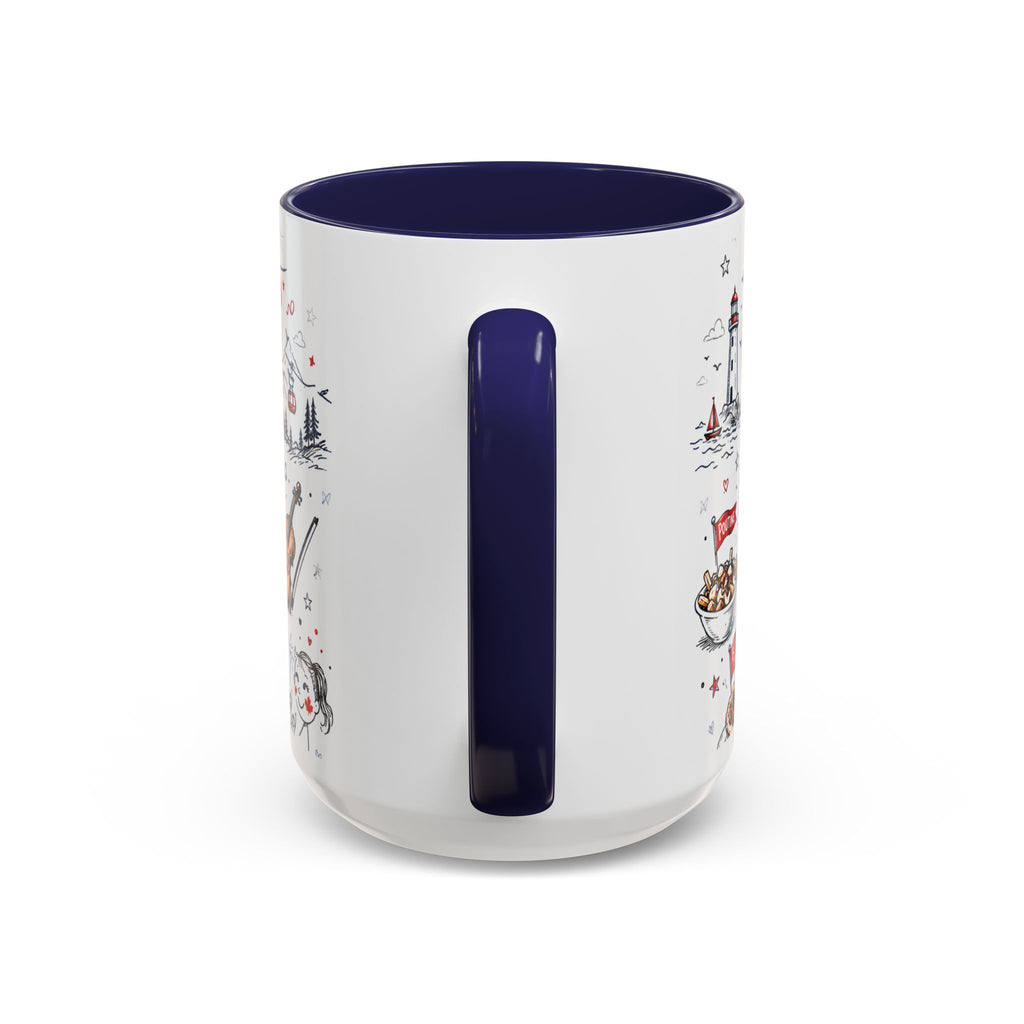 Canada Day Coffee Mug | Canadian Pride Gift | Accent Color Ceramic 11oz 15oz