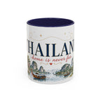 Thailand Home Country Mug | Moving Away Gift | Long Distance Friendship | 11 oz 15 oz Accent Mug