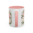 Indiana State Mug | Moving Away, Long Distance Friendship Gift | Botanical Map Accent Cup