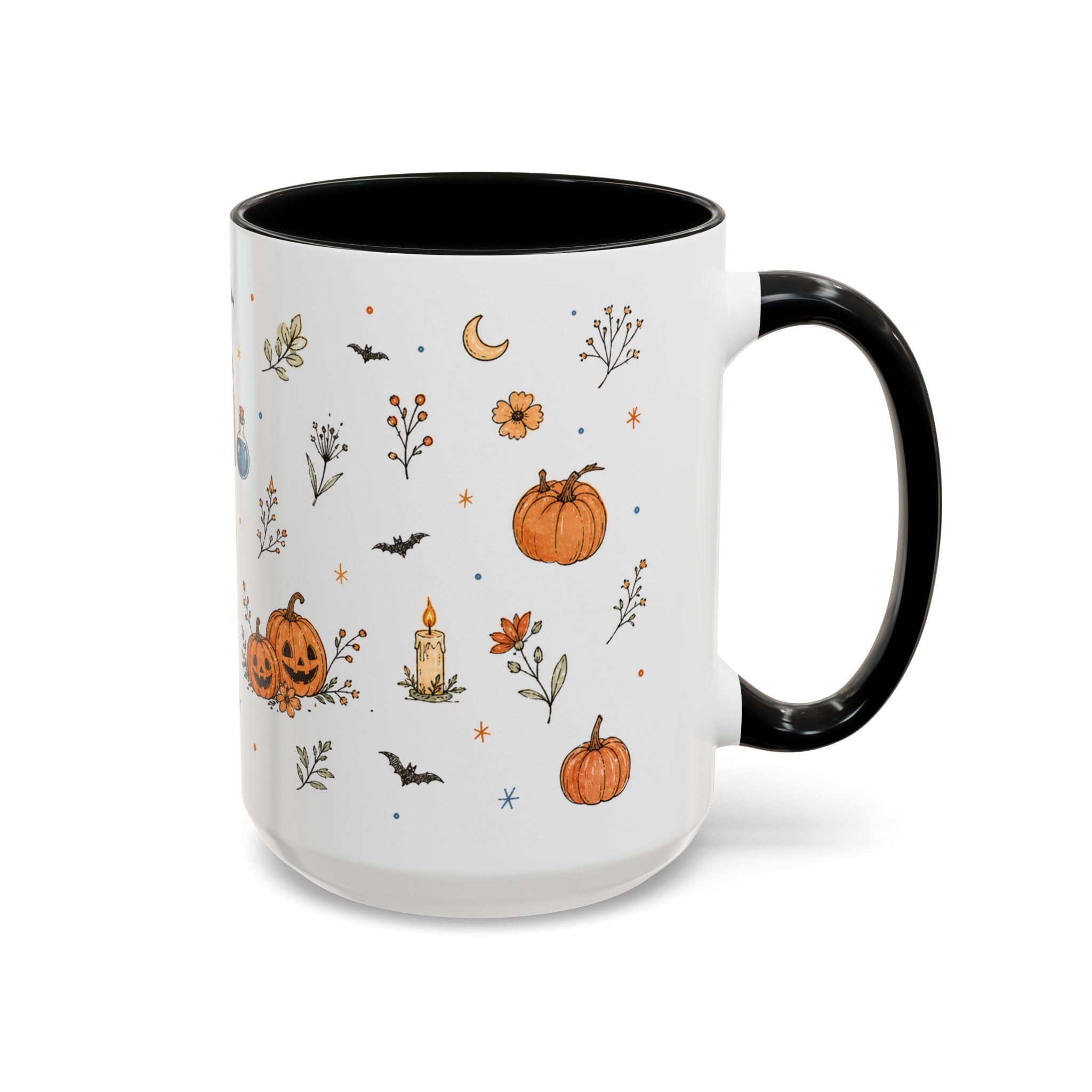 Cute Halloween Mug | Friendly Ghost Potion Watercolor Gift | Magic Accent Cup 11oz 15oz
