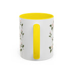 Missouri Hawthorn Mug, State Flower Floral Coffee Cup, 11oz Botanical Gift
