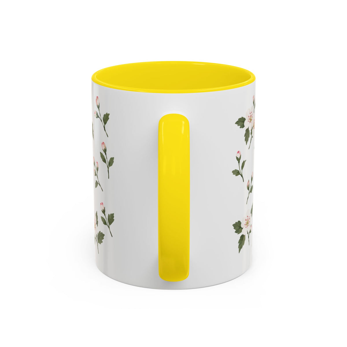 Missouri Hawthorn Mug, State Flower Floral Coffee Cup, 11oz Botanical Gift