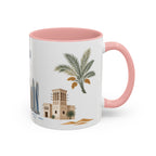 Dubai Coffee Mug | United Arab Emirates Travel Souvenir | Porcelain Decal City Gift | 11oz 15oz Accent Mug