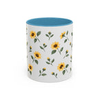 Kansas Sunflower Mug, State Flower Floral Coffee Cup, 11oz Botanical Gift