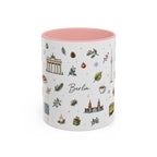 Berlin Christmas Mug | Watercolor City Souvenir, Travel Gift (11oz/15oz)