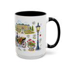 Vienna Travel Mug | European City Souvenir Accent Coffee Mug | 11oz 15oz Ceramic Cup