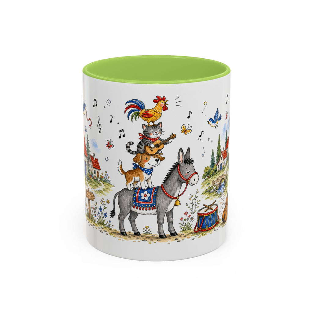 Bremen Town Musicians Mug | Storybook Accent Coffee Mug | EveryLegend