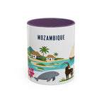Mozambique Home Country Mug | Moving Away Gift | Long Distance Friendship | 11 oz 15 oz Accent Mug