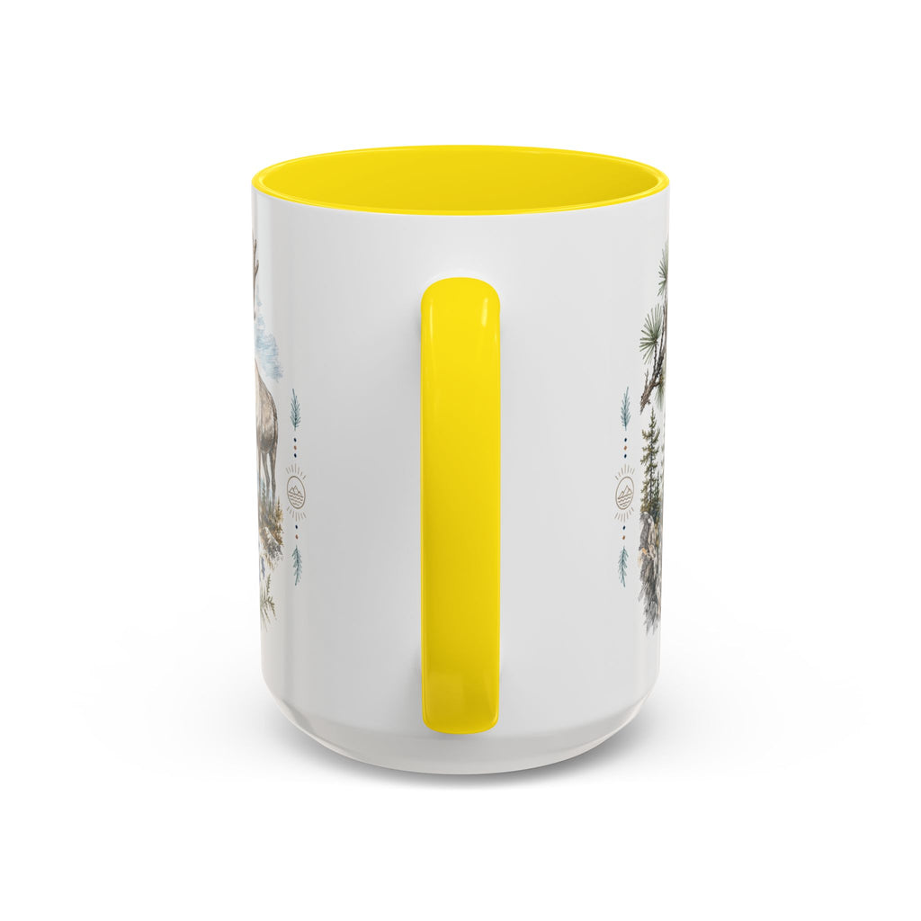 Khuvsgul Lake Mug, Mongolia Travel Souvenir, Bucket List Gift, Accent Ceramic Coffee Mug 11oz 15oz