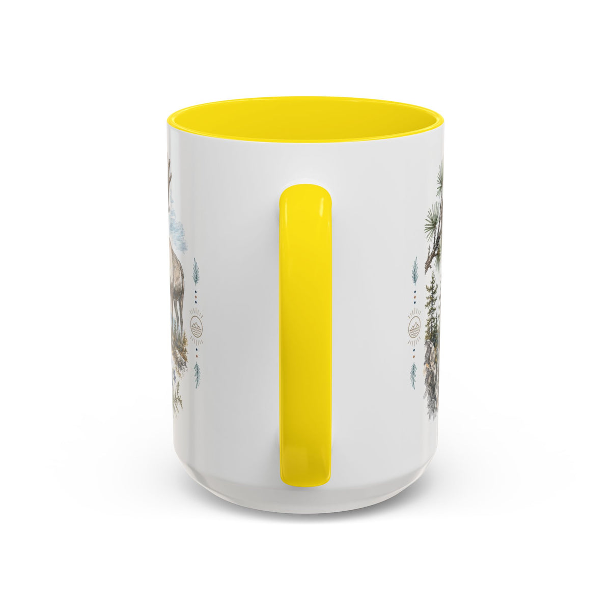 Khuvsgul Lake Mug, Mongolia Travel Souvenir, Bucket List Gift, Accent Ceramic Coffee Mug 11oz 15oz