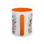 Rhode Island State Map Mug | Botanical Seaside Accent Cup (11oz or 15oz)