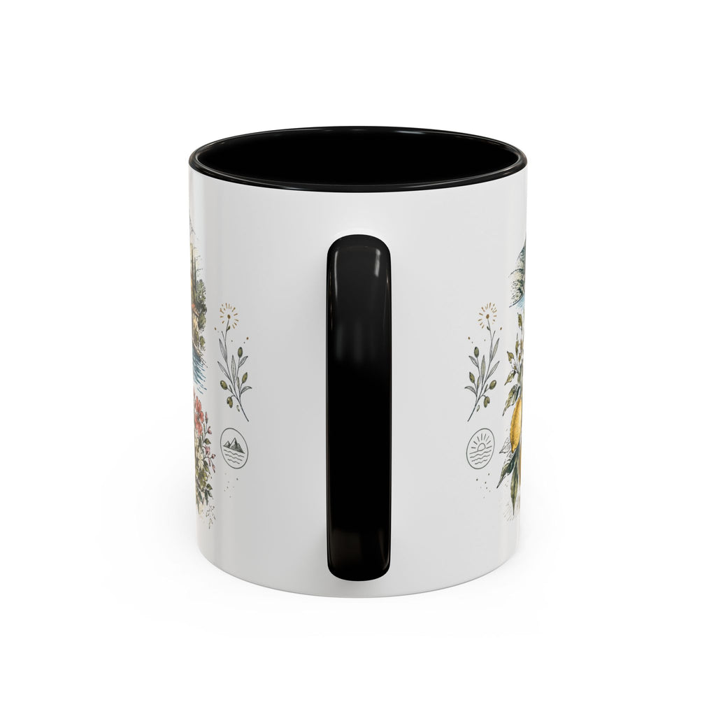 Lake Garda Mug, Italy Travel Souvenir, Bucket List Gift, Accent Ceramic Coffee Mug 11oz 15oz