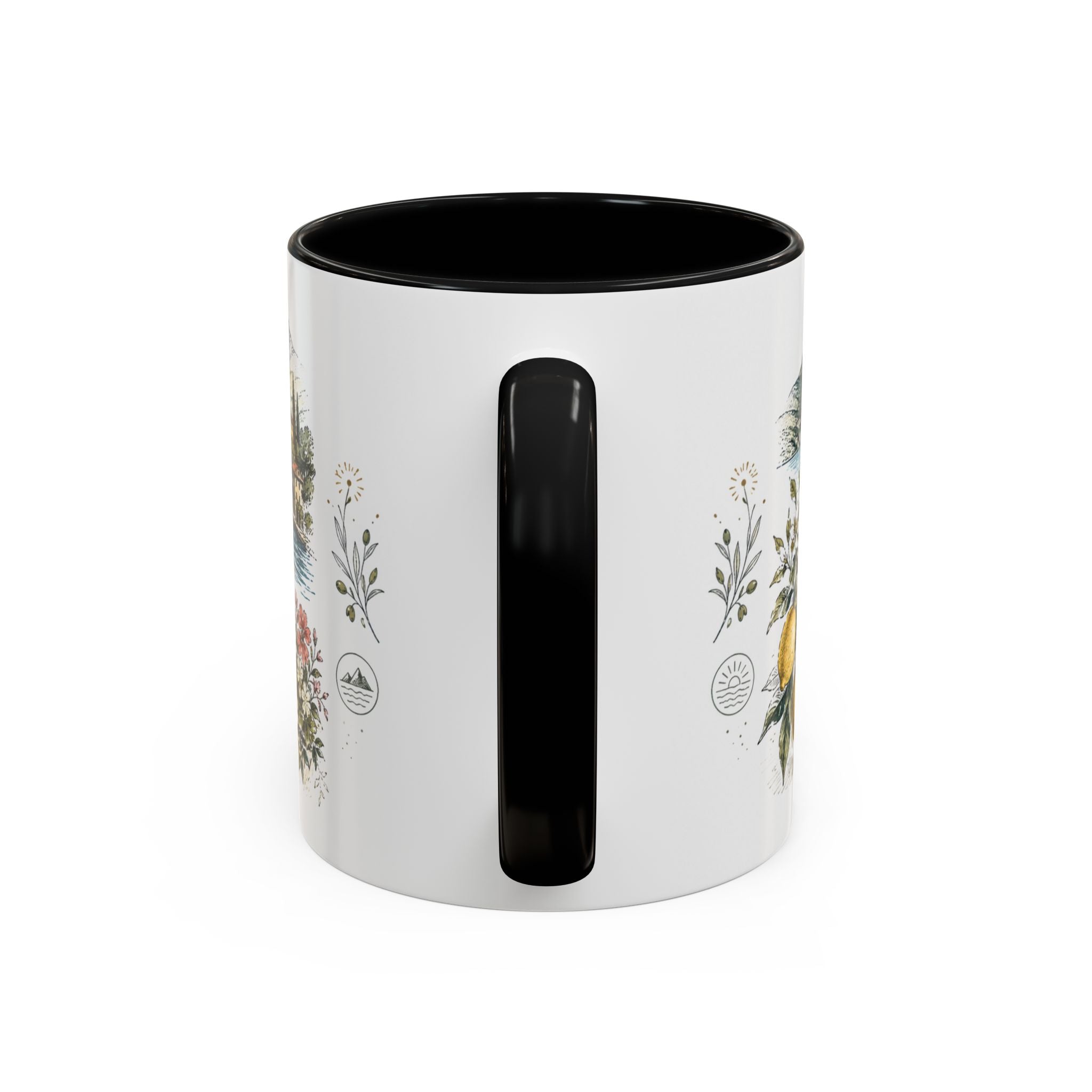Lake Garda Mug, Italy Travel Souvenir, Bucket List Gift, Accent Ceramic Coffee Mug 11oz 15oz