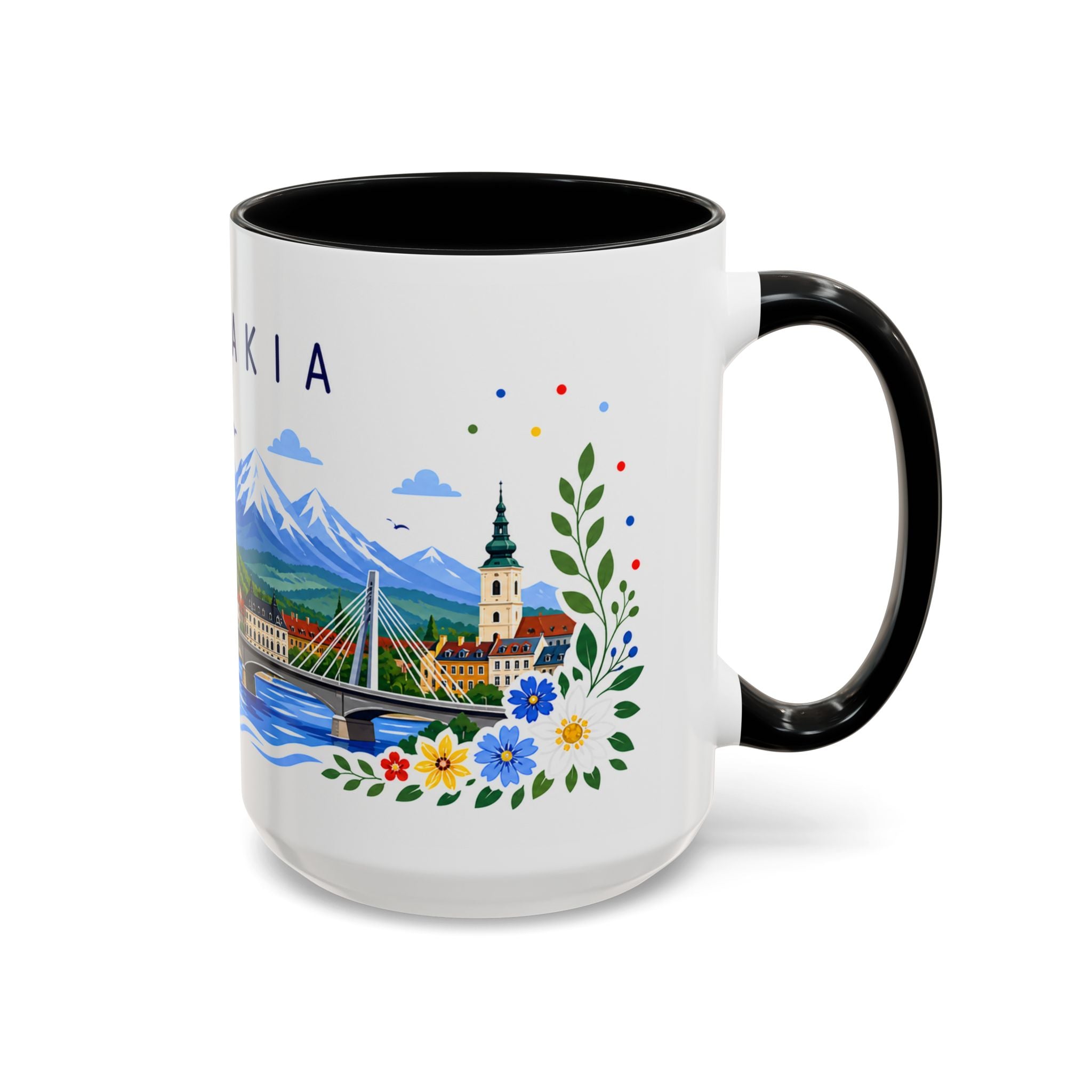 Slovakia Coffee Mug | Travel Souvenir Accent Mug | Place Gift Ceramic Cup 11oz 15oz
