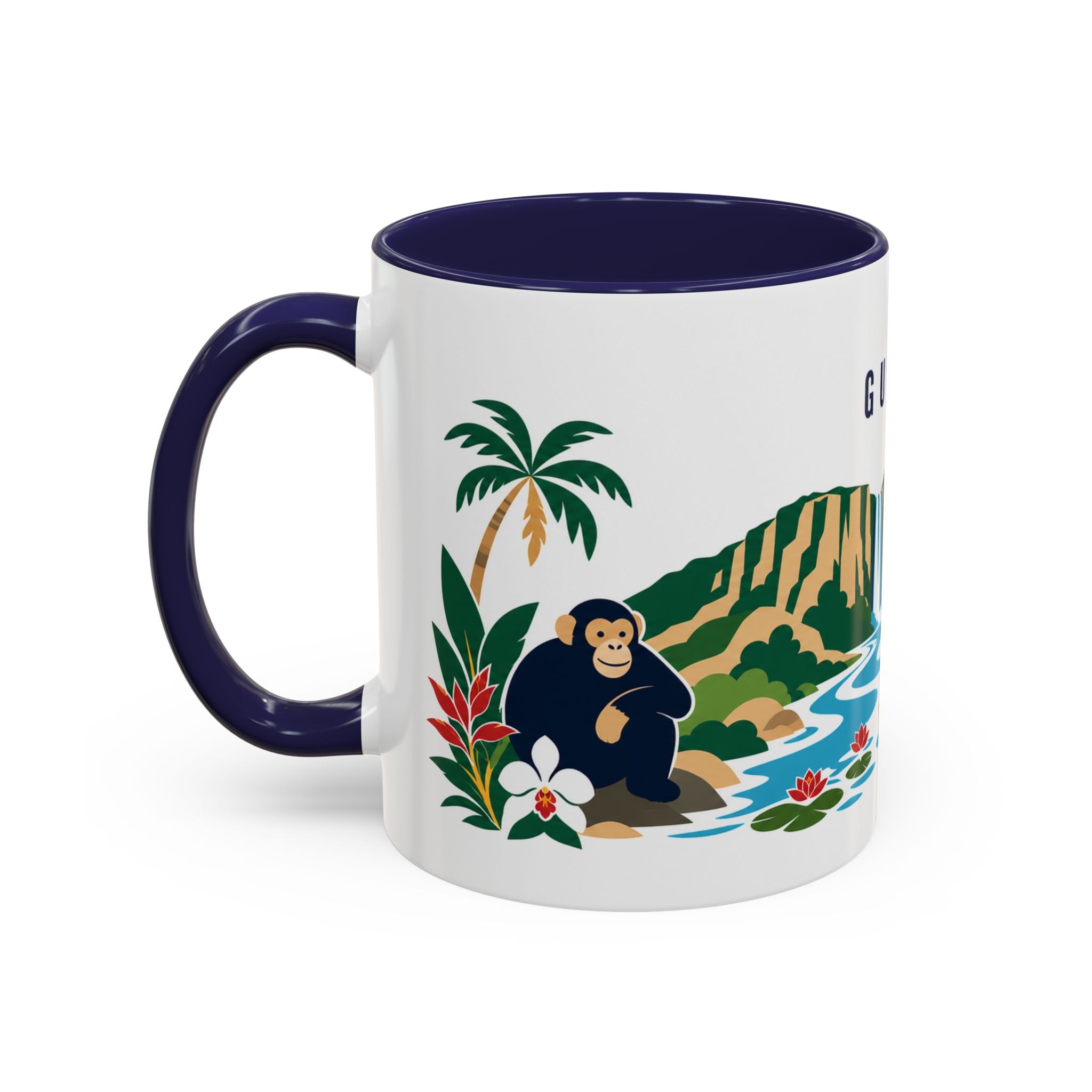 Guinea Coffee Mug | Travel Souvenir Accent Mug | Country Gift Ceramic Cup 11oz 15oz
