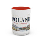 Poland Home Country Mug | Moving Away Gift | Long Distance Friendship | 11 oz 15 oz Accent Mug