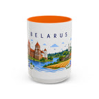 Belarus Coffee Mug | Travel Souvenir Accent Mug | Place Gift Ceramic Cup 11oz 15oz