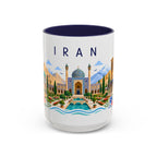 Iran Coffee Mug | Travel Souvenir Accent Mug | Place Gift Ceramic Cup 11oz 15oz