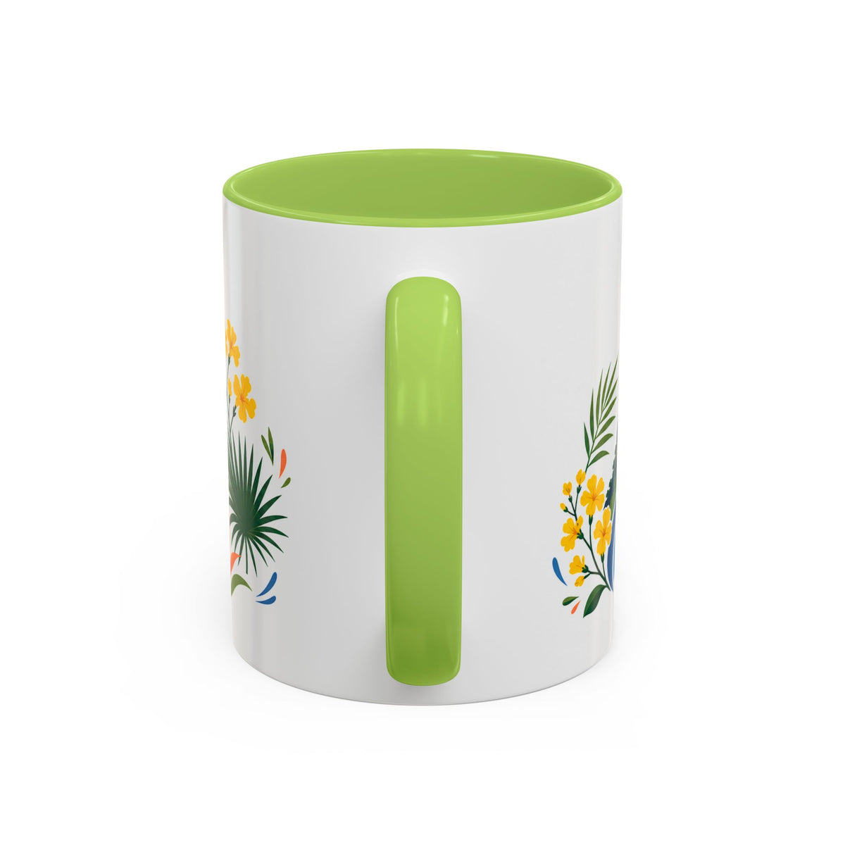 Rio De Janeiro Coffee Mug | Brazil Travel Souvenir | Porcelain Decal City Gift | 11oz 15oz Accent Mug