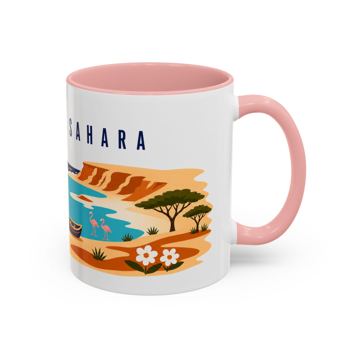 Western Sahara Coffee Mug | Travel Souvenir Accent Mug | Country Gift Ceramic Cup 11oz 15oz