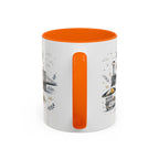New York City Coffee Mug | New York Souvenir Travel Gift | Accent Color Ceramic 11oz 15oz