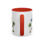 Tampa Illustrated Travel Mug | City Souvenir Accent Coffee Mug | 11oz 15oz Ceramic Cup