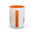 Saguaro National Park Coffee Mug | Arizona Desert Cactus Sunset Gift | Accent Color Ceramic 11oz 15oz