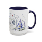 Colorado State Mug | Rocky Mountain Botanical Design | Moving Away Gift