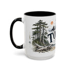 Tofino Mug, Canada Travel Souvenir, Bucket List Gift, Accent Ceramic Coffee Mug 11oz 15oz