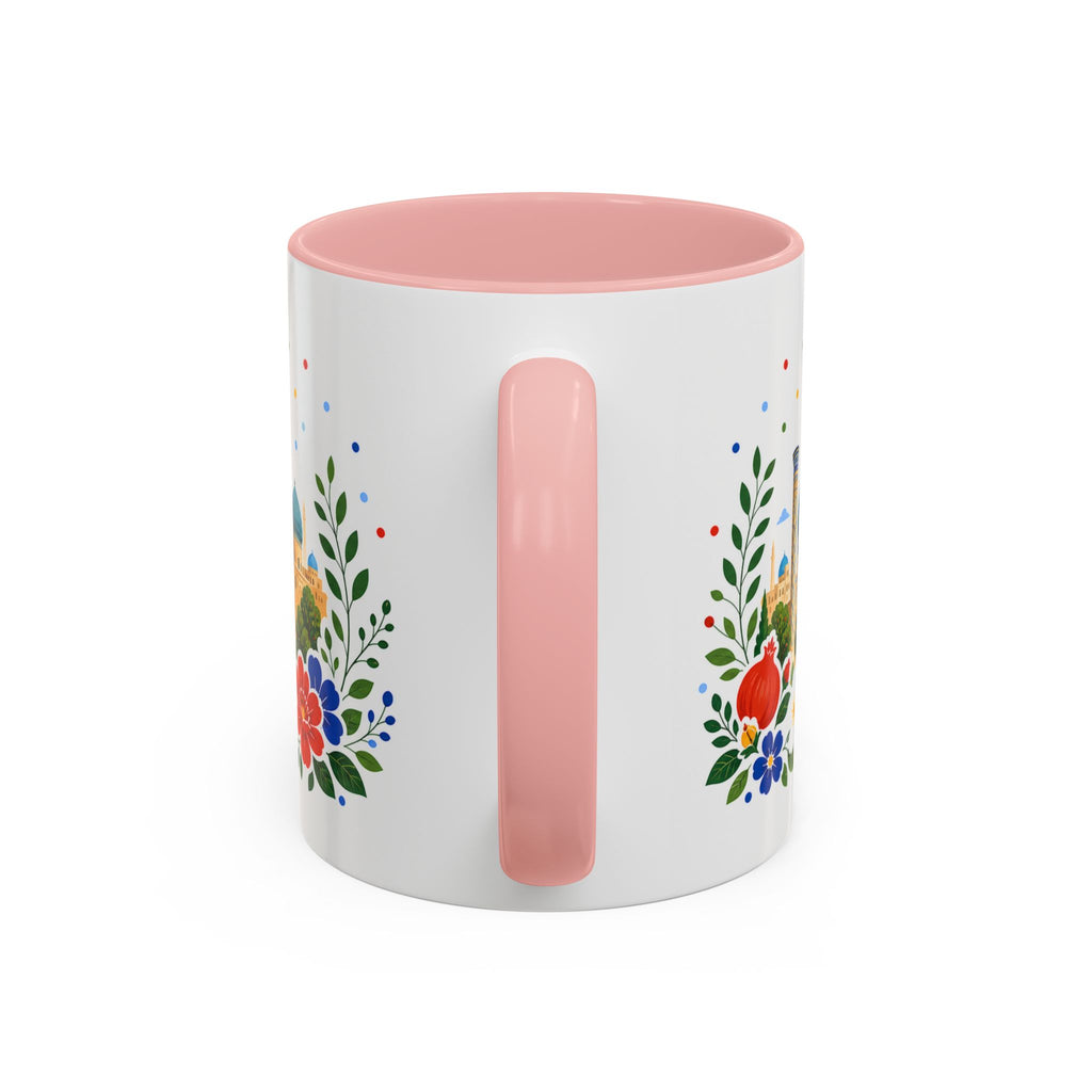 Uzbekistan Coffee Mug | Travel Souvenir Accent Mug | Place Gift Ceramic Cup 11oz 15oz