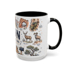 Zion National Park Coffee Mug | Hiking Camping Nature Gift | Accent Color Ceramic 11oz 15oz