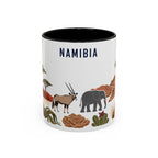 Namibia Coffee Mug | Travel Souvenir Accent Mug | Country Gift Ceramic Cup 11oz 15oz