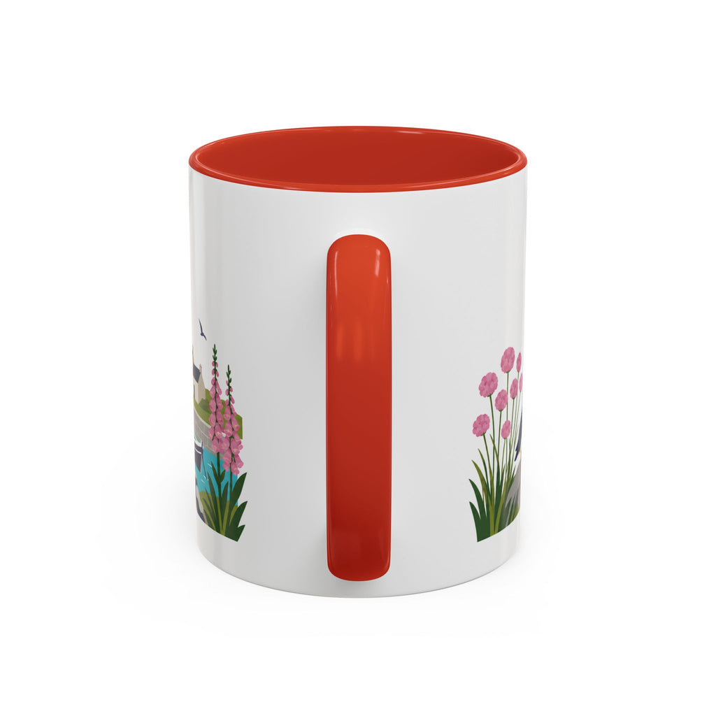 Guernsey Coffee Mug | Travel Souvenir Accent Mug | Country Gift Ceramic Cup 11oz 15oz