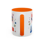 Istanbul Coffee Mug | Postage Stamp Collage Mug | Travel Souvenir Accent Cup 11oz 15oz