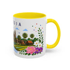 Cambodia Coffee Mug | Travel Souvenir Accent Mug | Place Gift Ceramic Cup 11oz 15oz